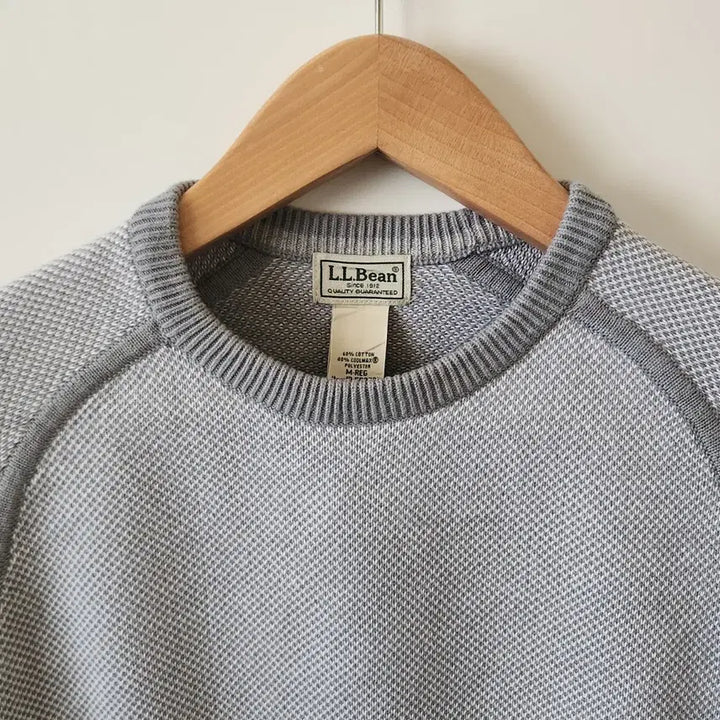 [BUNJANG] LL Bean Knit Sweater Gray M / LL Bean 엘엘빈 니트 스웨터 그레이 M