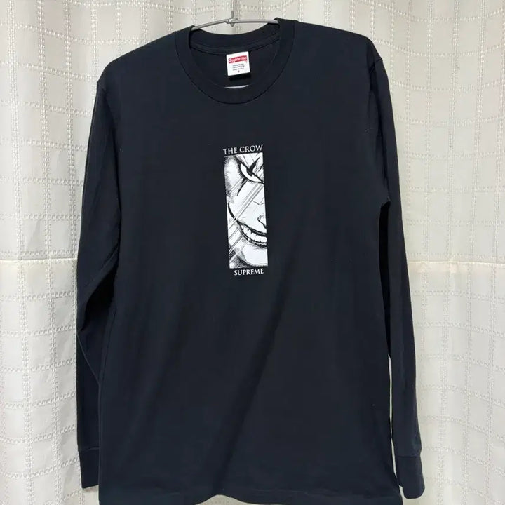 [BUNJANG] Supreme x The Crow Long Sleeve T-Shirt Black (21FW) / [S] 슈프림 x 더 크로우 롱슬리브 티셔츠 블랙 (21FW)