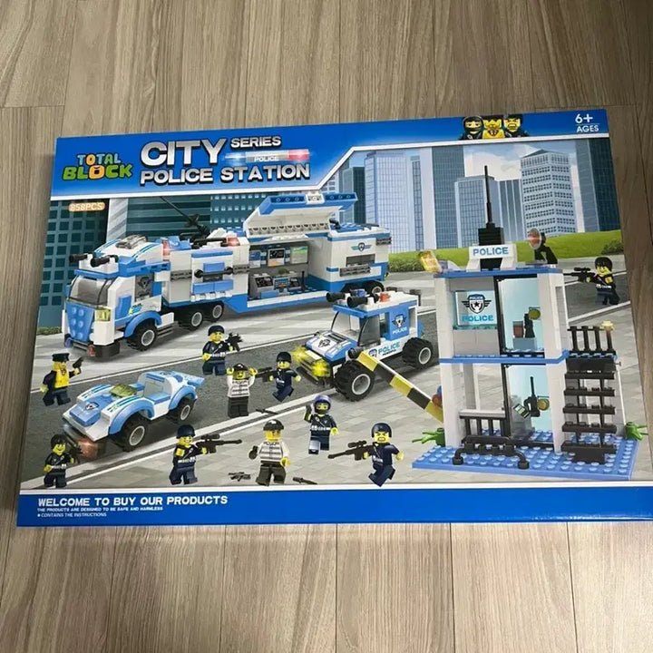 [BUNJANG] Police SWAT Team Building Blocks Set (858 Pieces) / 경찰특공대 블럭 858피스 새상품