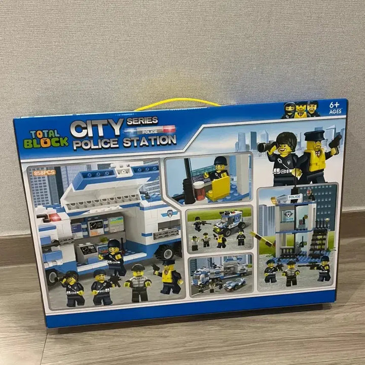 [BUNJANG] Police SWAT Team Building Blocks Set (858 Pieces) / 경찰특공대 블럭 858피스 새상품