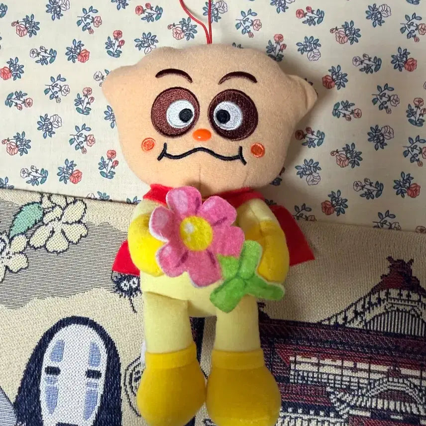 [BUNJANG] Anpanman Cream Panda Plush / 호빵맨 크림판다 인형