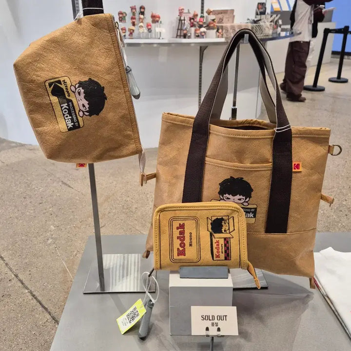 [BUNJANG] Kodak x Hironoo Two-Way Tote Bag / 무신사 코닥 히로노 토트백