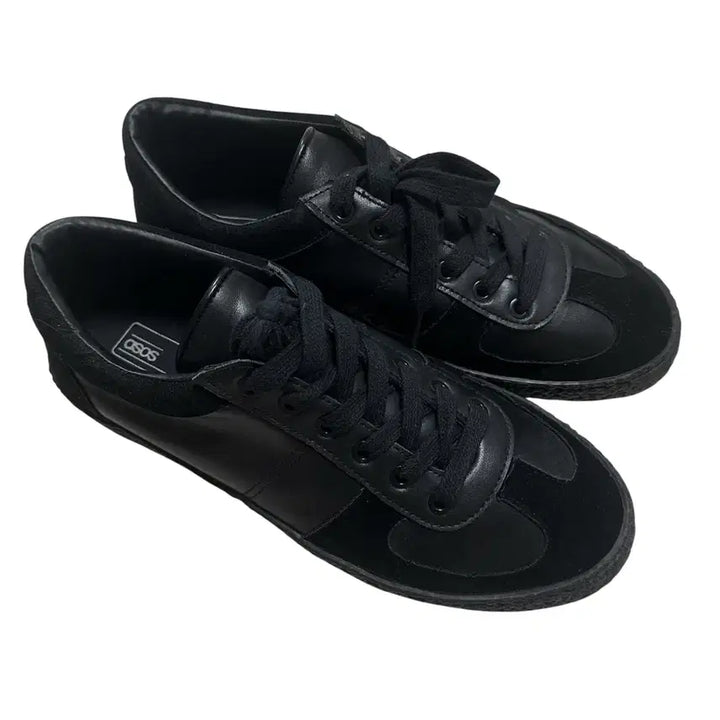 [BUNJANG] Dundee Loafers Black / Sneakers Black &amp; White UK 8 / 던 로퍼 블랙 / 스니커즈 블랙&amp;화이트 uk8