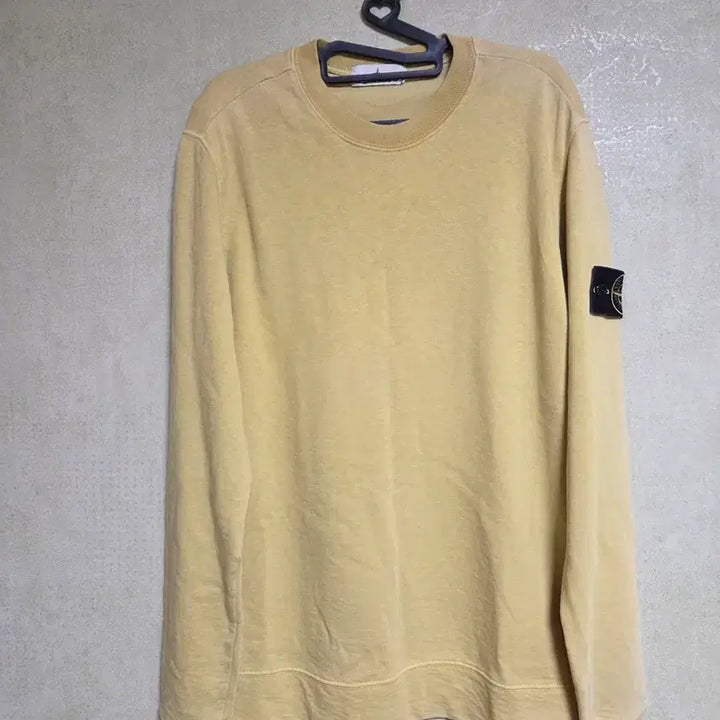 [BUNJANG] Stone Island Lime Sweatshirt L / 스톤아일랜드 라임 맨투맨 L 정품