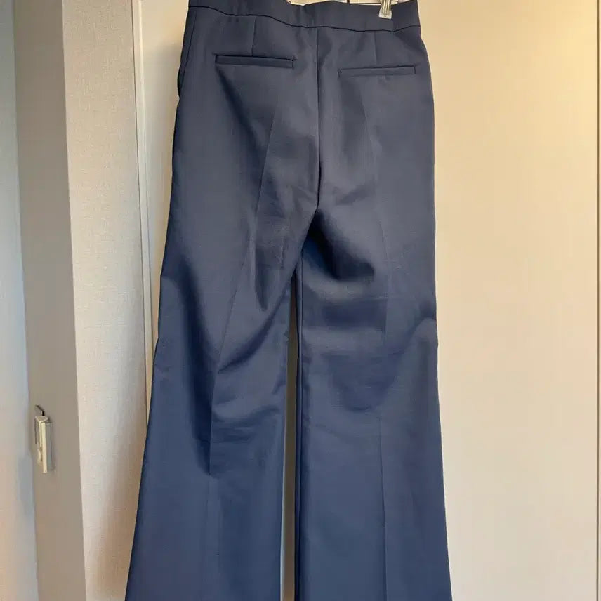 [BUNJANG] Recto French Flare Fit Pants Blue / Recto 렉토 26ss 프렌치 플레어핏 팬츠 블루