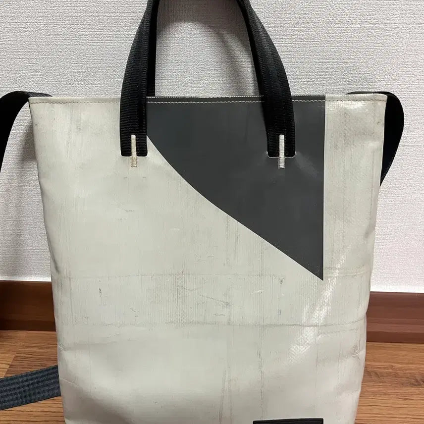 [BUNJANG] Freitag Leland Shoulder Bag White/Gray / 프라이탁 화이트/그레이 리랜드 팝니다