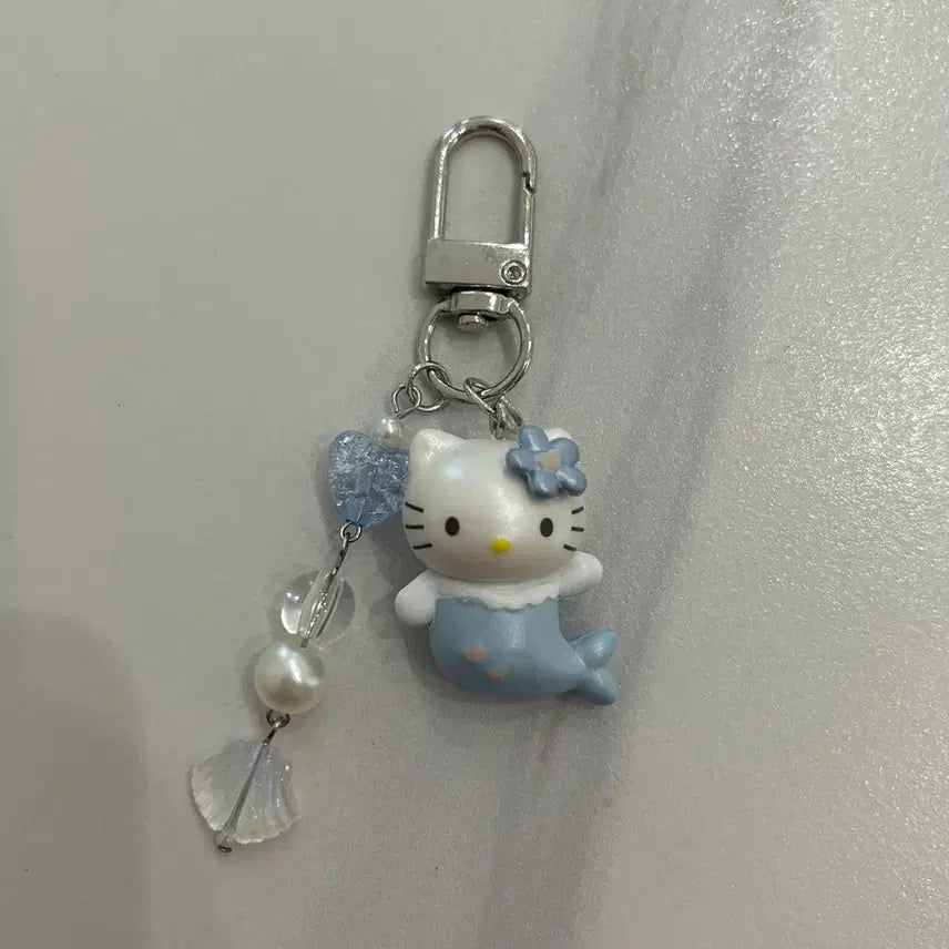 [BUNJANG] Hello Kitty Mermaid Keyring / 인어키티 키링