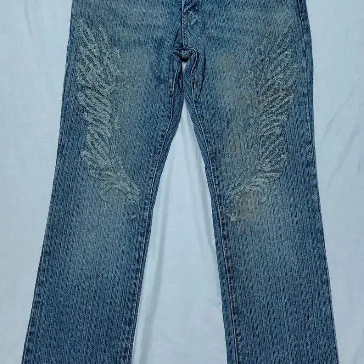 [BUNJANG] Gianni Internazionale Archive Hickory Stripe Denim Pants (Size 30) / [희귀] Gianni Internazionale 아카이브 데님 (30)