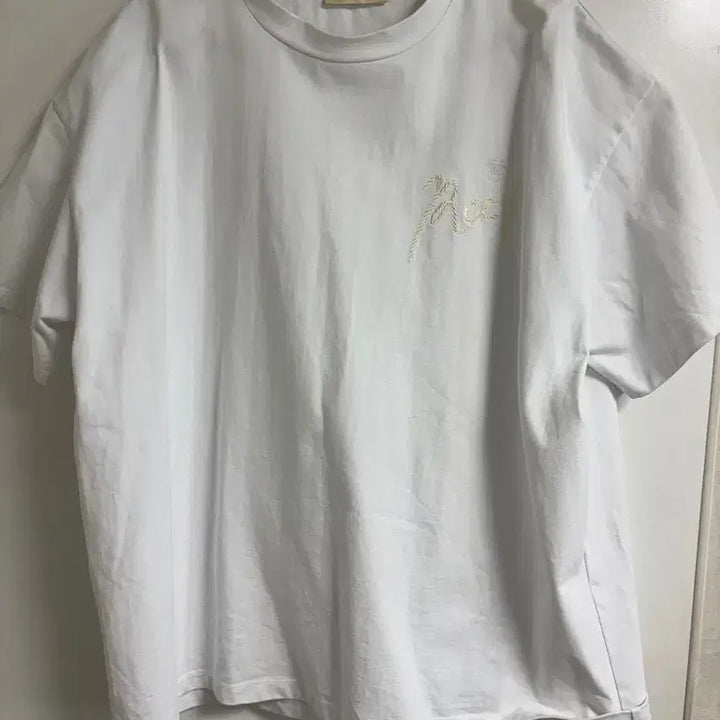 [BUNJANG] RECTO Embroidered Logo Short Sleeve T-Shirt Size S / 렉토 자수로고 반팔 티셔츠 S (100-105사이즈감)