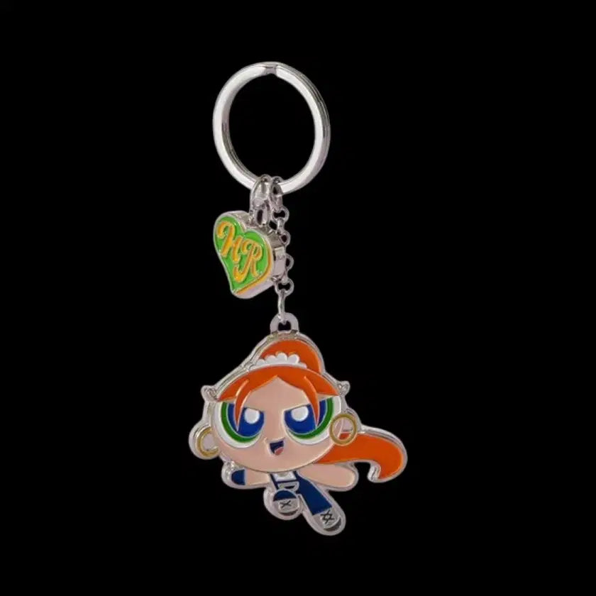 [BUNJANG] NewJeans Haerin Doll + Powerpuff Girls Keyring Bundle Set / 뉴진스 꼴레 인형 + 파워퍼프걸 해린 키링 일괄