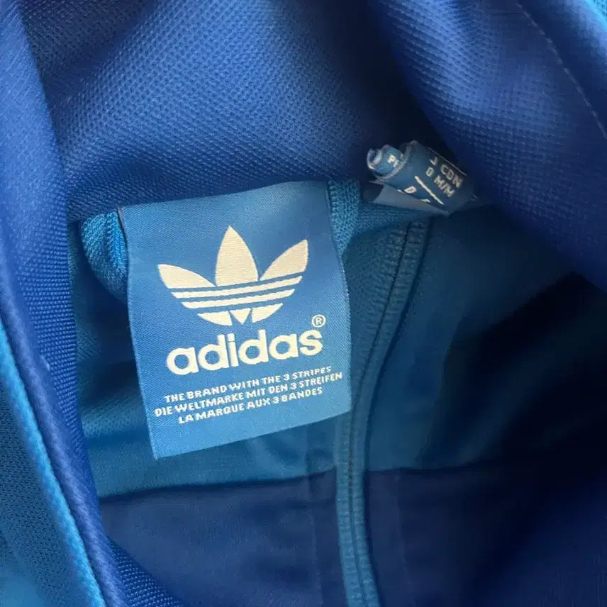 [BUNJANG] 아디다스 파란색 트랙탑 져지 L / 아디다스 파란색 트랙탑 져지 L