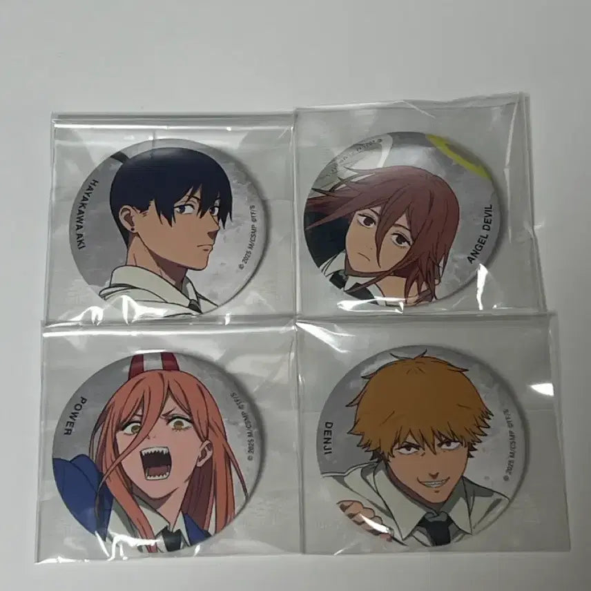 [BUNJANG] Chainsaw Man Baseyard Badge Bundle Set / 체인소맨 베이스야드 뱃지