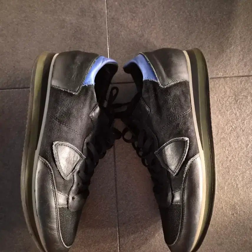 [BUNJANG] Philippe Model Black Suede Sneakers / 필립모델 블랙 스니커즈