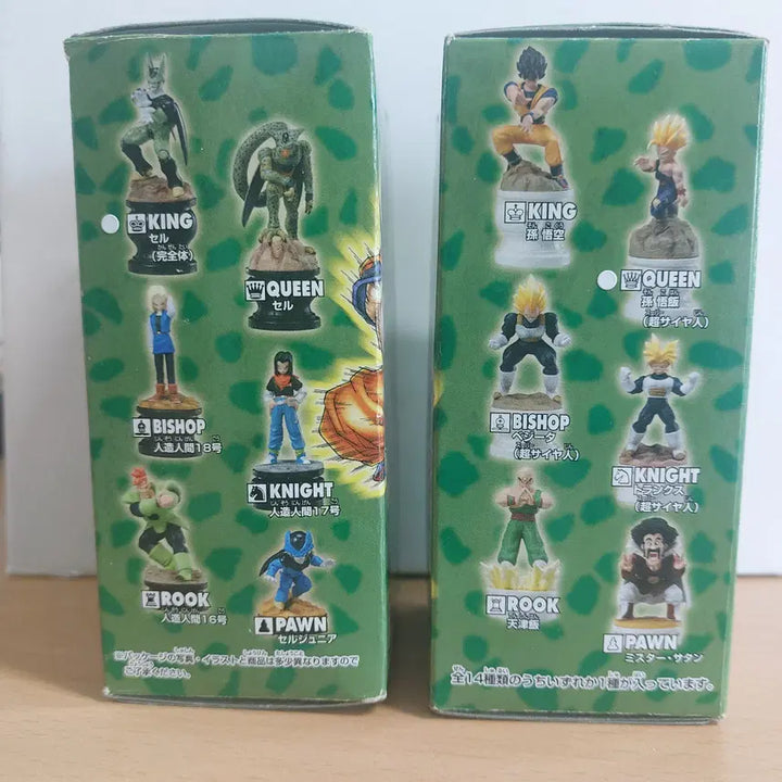 [BUNJANG] Megahouse Dragon Ball Chess Piece Figure Son Gohan &amp; Cell 2 Figure Bundle Set / 메가하우스 드래곤볼 체스피스 피규어 손오반&amp;셀 2종 일괄