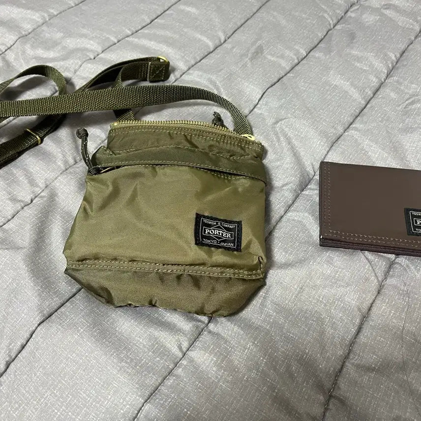 [BUNJANG] Yoshida Porter Force Shoulder Bag &amp; Freestyle Wallet / 요시다포터 가방 &amp; 지갑