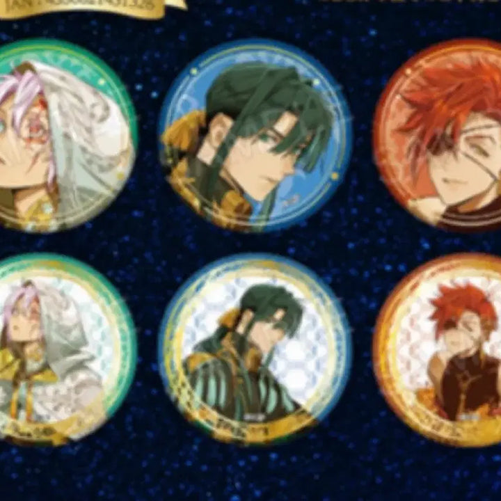 [BUNJANG] D.Gray-man Badge Set / 디그레이맨 뱃지 6개 풀박스 미개봉