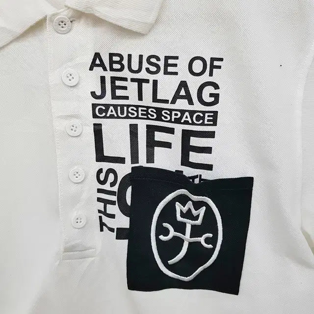 [BUNJANG] CASTELBAJAC White Cotton Blend T-Shirt / 카스텔바작 티셔츠 화이트