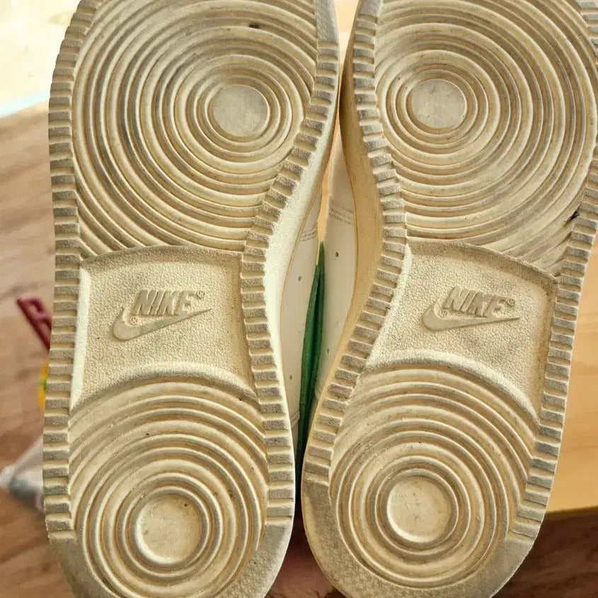 [BUNJANG] Nike Court Vision Low White/Green US 7 / 나이키 코트 비전 로우 흰/녹 250mm