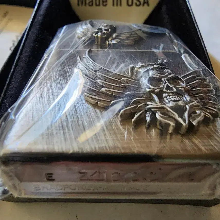 [BUNJANG] Zippo CROWN SKULL SI Lighter / 지포라이터 새상품 판매합니다