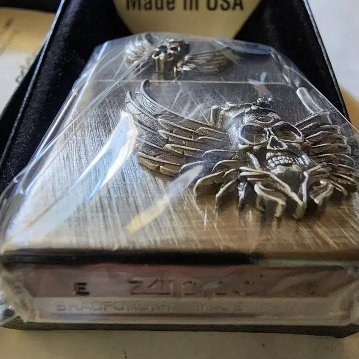 [BUNJANG] Zippo CROWN SKULL SI Lighter / 지포라이터 새상품 판매합니다