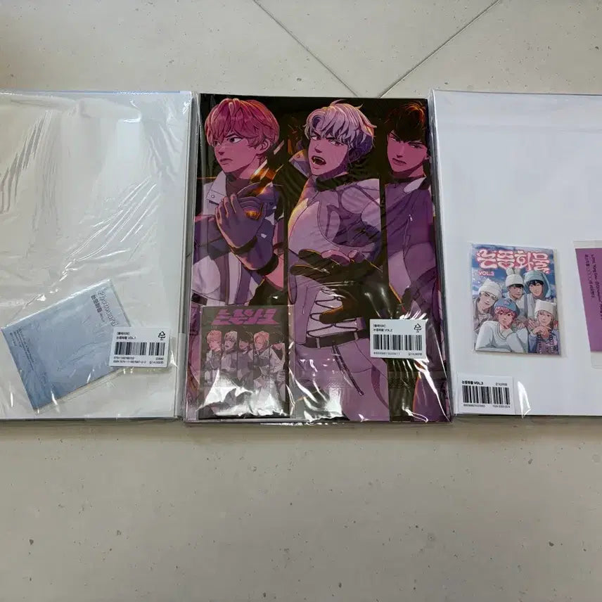 [SOLD OUT] 플레이브 논중화물 1,2,3권 미개봉 일괄