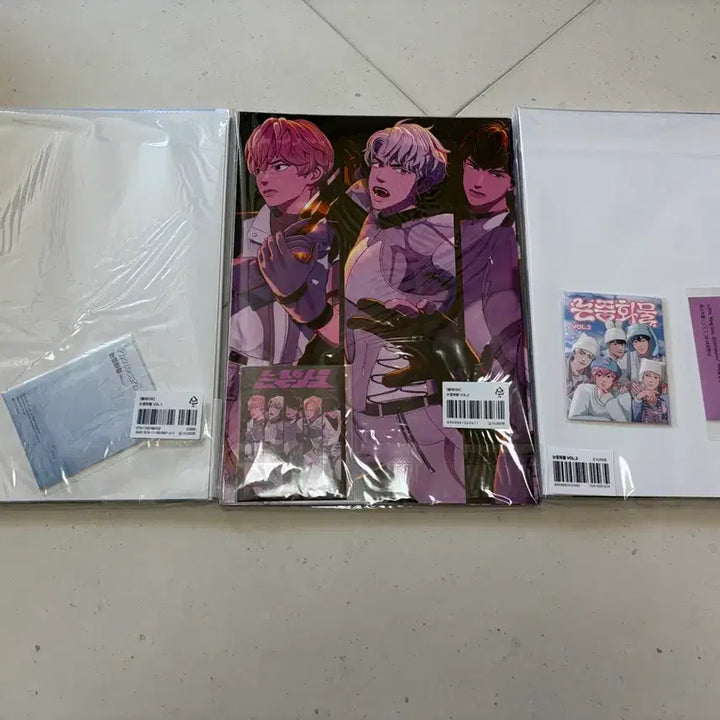 [SOLD OUT] 플레이브 논중화물 1,2,3권 미개봉 일괄