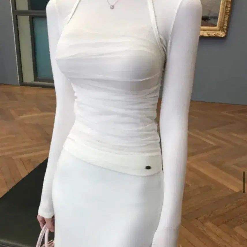 [BUNJANG] La Belle Blanc Lua Two-Piece Set / 라벨르블랑 루아 투피스