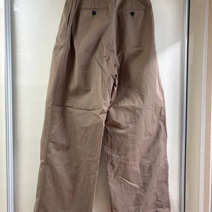 [BUNJANG] Ethos Cotton Nylon Wide Pants / 에토스 코튼 나일론 와이드팬츠