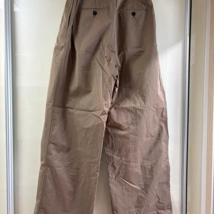 [BUNJANG] Ethos Cotton Nylon Wide Pants / 에토스 코튼 나일론 와이드팬츠