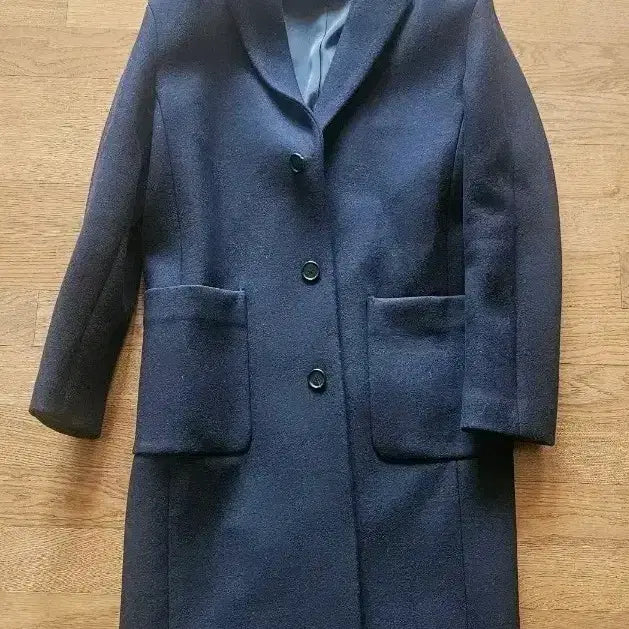 [BUNJANG] System Homme Navy Coat / 시스템 옴므 네이비 코트