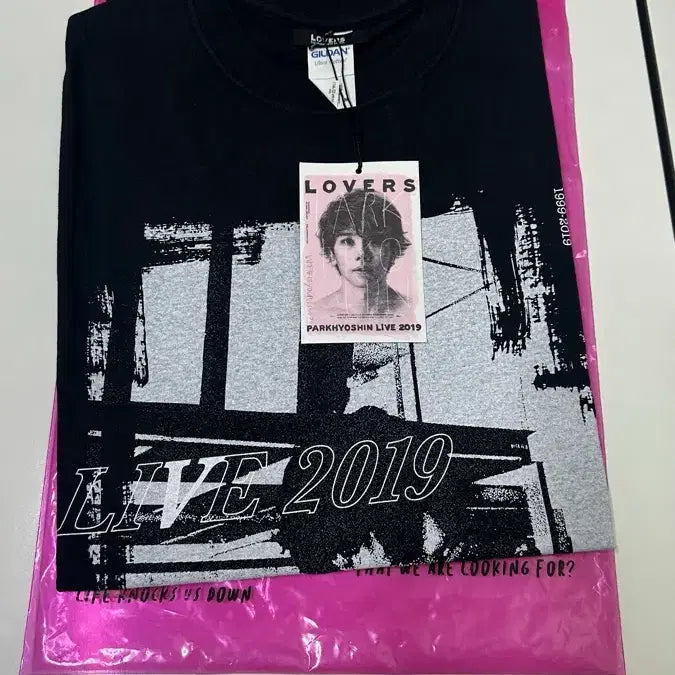 [BUNJANG] Park Hyo Shin LOVERS 2019 Seoul T-Shirt M / 박효신 LOVERS 2019 서울 티셔츠 M