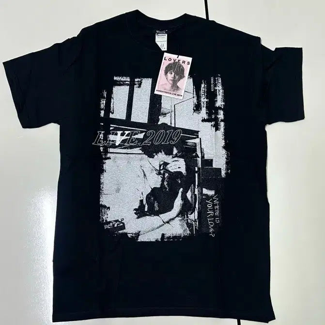[BUNJANG] Park Hyo Shin LOVERS 2019 Seoul T-Shirt M / 박효신 LOVERS 2019 서울 티셔츠 M