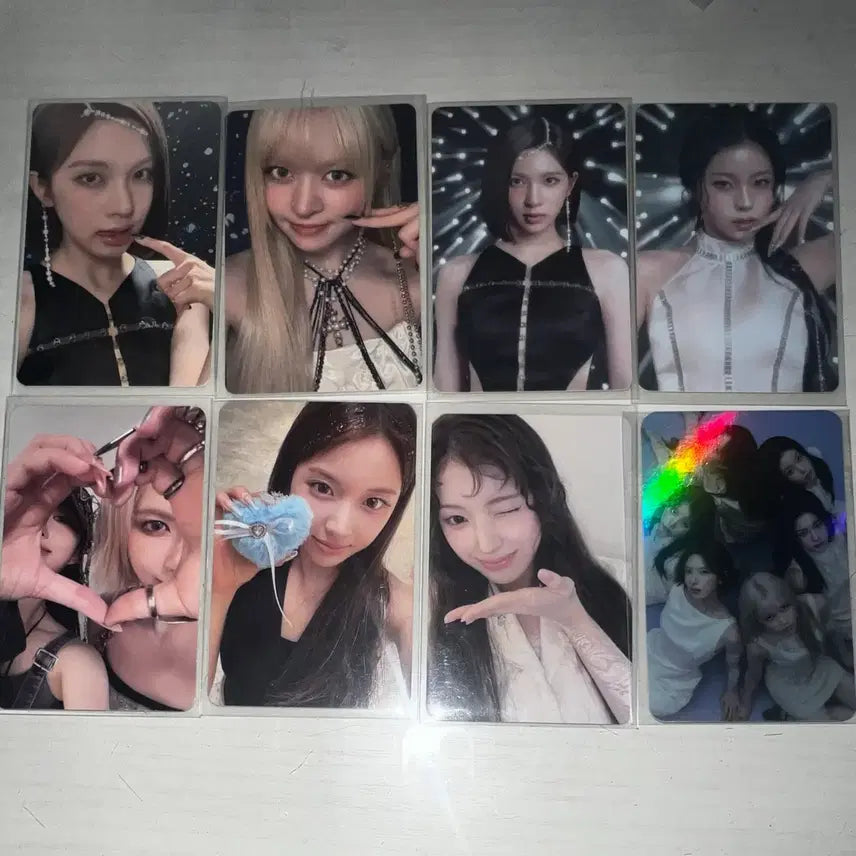 [BUNJANG] NMIXX Concert Photocard POB Bundle Set / 엔믹스 콘서트 트레카 특전 미공포 블발 알라딘 일괄