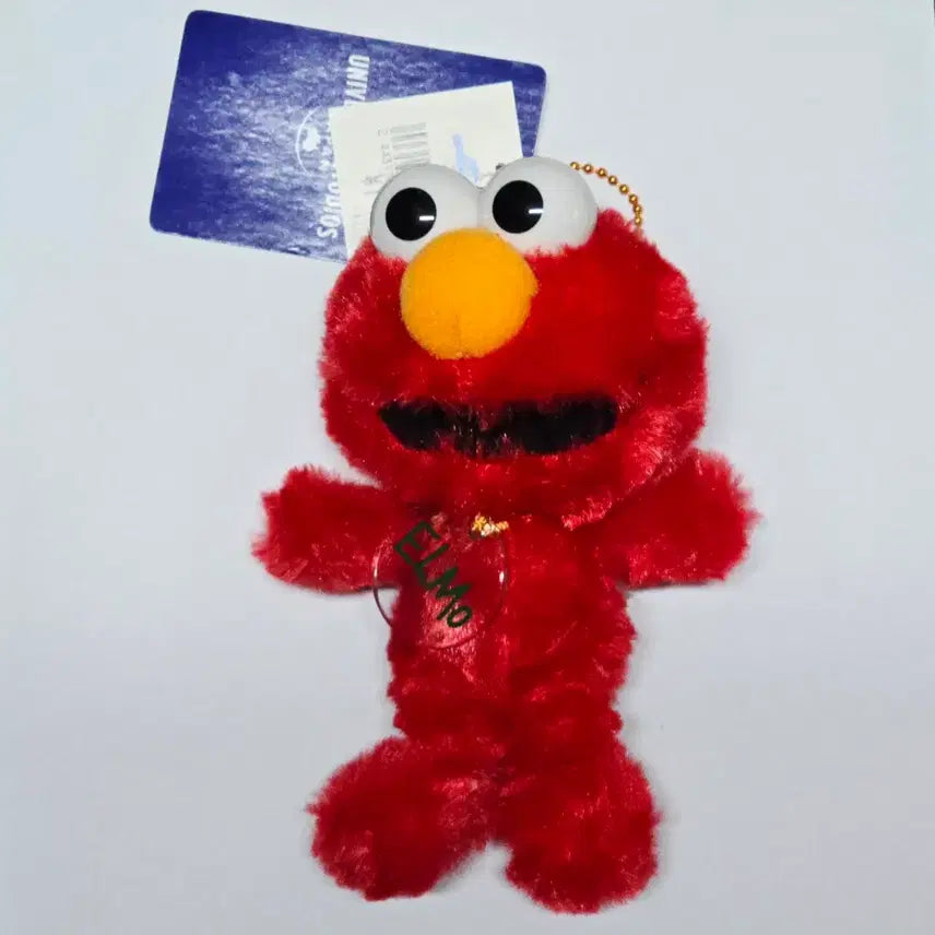 [BUNJANG] Sesame Street Elmo Doll Keychain / 새제품 | 세서미스트리트 엘모 인형 키링