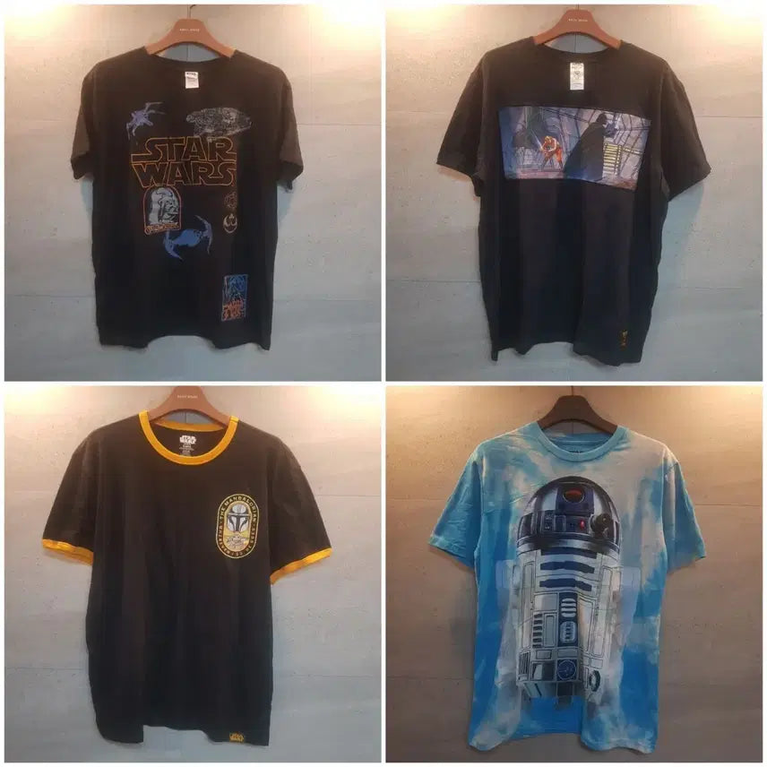 [BUNJANG] Star Wars Collection T-Shirt / 미착. 스타워즈. 콜렉션. 티셔츠.