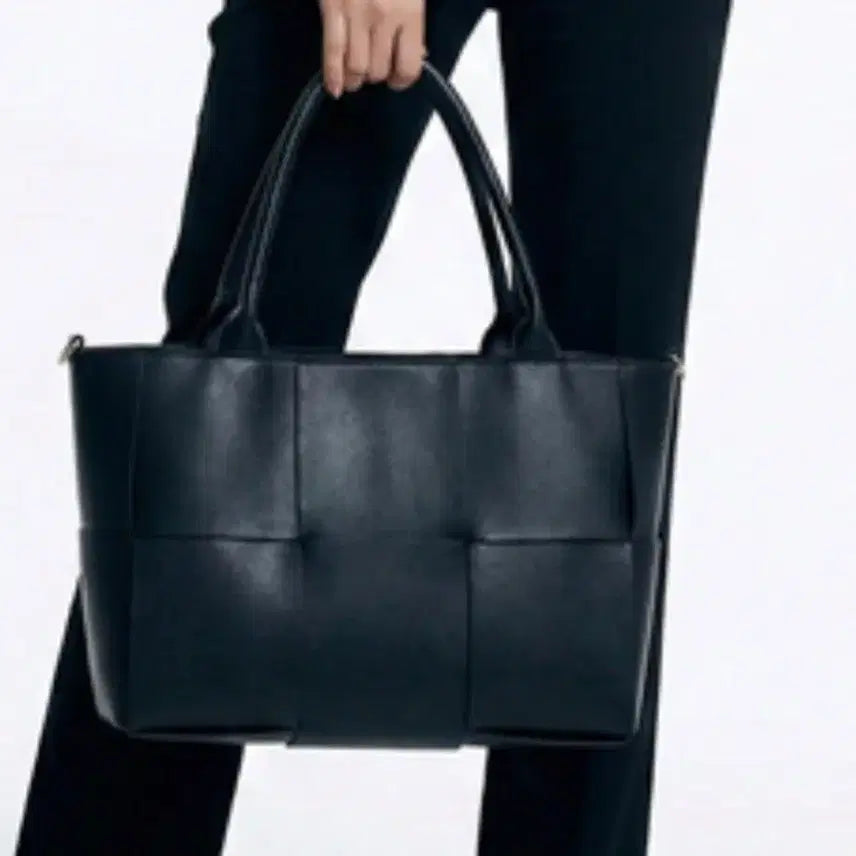 [BUNJANG] Woven Tote Bag / 