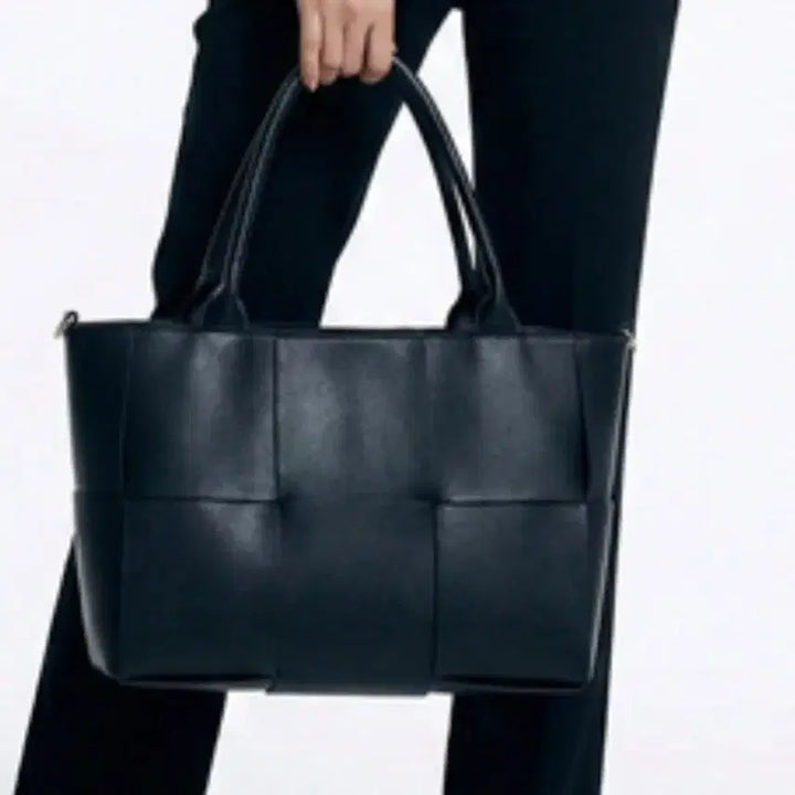 [BUNJANG] Woven Tote Bag / 
