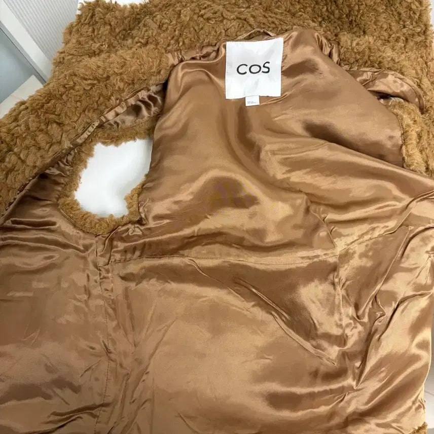 [BUNJANG] COS Teddy Zip-up Vest / COS 코스 테디 집업 조끼
