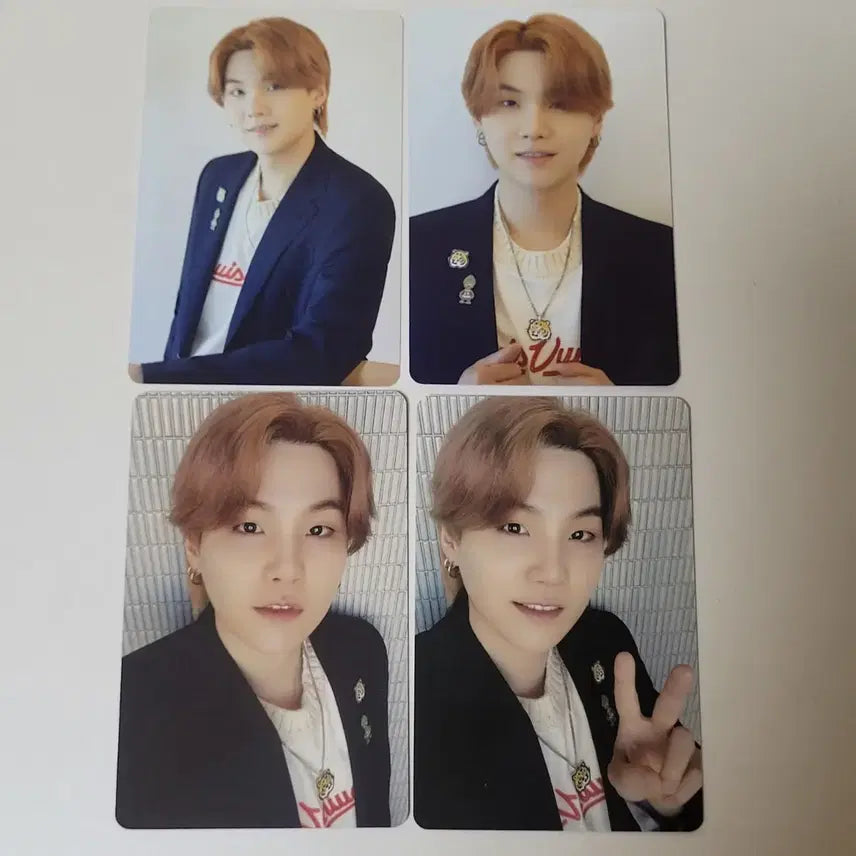 [BUNJANG] BTS Suga Dicon 2018 Photocard Bundle Set / 방탄소년단 bts 2018 디아이콘 슈가 포카 4장 일괄