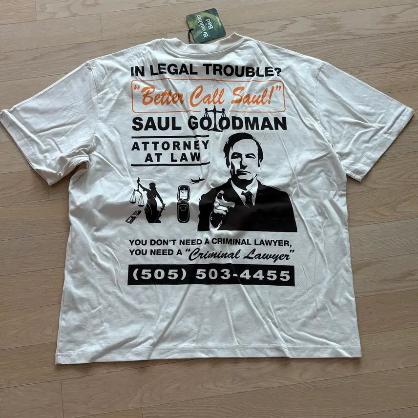 [BUNJANG] Breaking Bad Better Call Saul T-shirt / 브레이킹 배드 베터 콜 사울 반팔 티셔츠