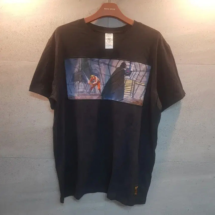 [BUNJANG] Star Wars Luke Skywalker and Darth Vader T-Shirt XL / 스타워즈. 루크와 다스베이더. 미착.