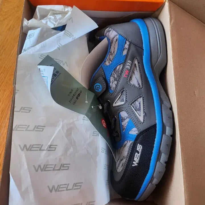 [BUNJANG] WEUS WS-406NP Lightweight Safety Shoes (Size 295-300) / 새상품 경량 WEUS 안전화 위어스 WS-406NP 295-300미리