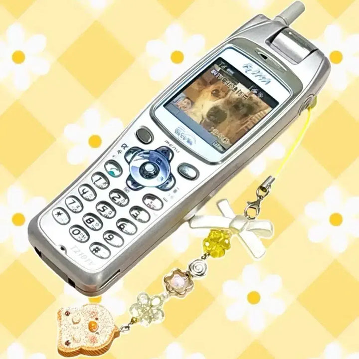 [BUNJANG] Docomo Welsh Corgi Lenticular Screen Mock-up Phone / 도코모 웰시코기 렌티큘러 화면 일본 고전폰 목업폰