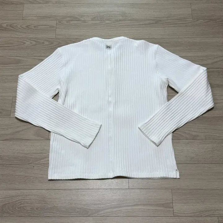 [BUNJANG] Recto RC Logo Jacquard Patch Henley Neck T-shirt White / [S] 렉토 RC 로고 자카드 패치 헨리넥 티셔츠 화이트