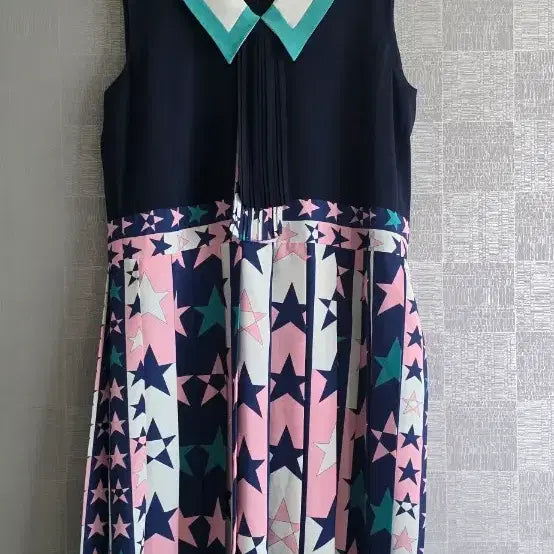 [BUNJANG] Lucky Chouette Check Back Zipper Collar Dress / (타임세일)럭키슈에뜨] 체크 뒷지퍼 카라  원피스38