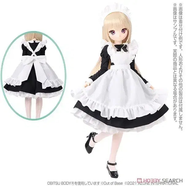 [BUNJANG] AZONE 45cm Maid Outfit Set Compatible with MDD/MSD Dolls / 아존45 메이드복 MDD msd 호환