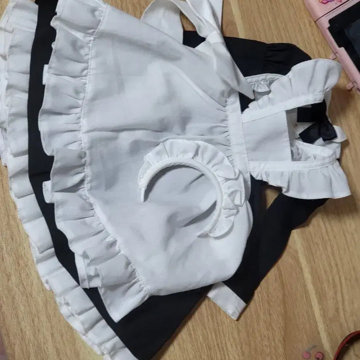 [BUNJANG] AZONE 45cm Maid Outfit Set Compatible with MDD/MSD Dolls / 아존45 메이드복 MDD msd 호환