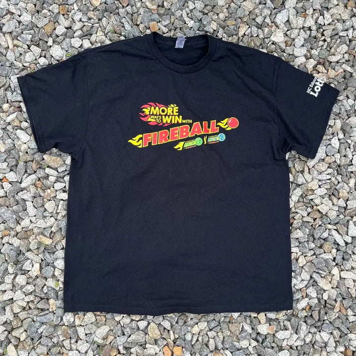 [BUNJANG] Gildan Vintage Fireball Graphic T-Shirt / Gildan  FIREBALL 빈티지 나염티 (실측확인)