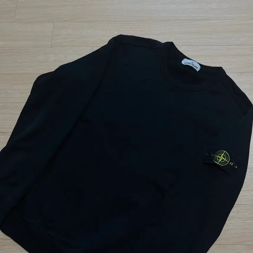 [BUNJANG] Stone Island Sweatshirt Black L Size / [A급/L사이즈] 스톤아일랜드 맨투맨 블랙 L사이즈