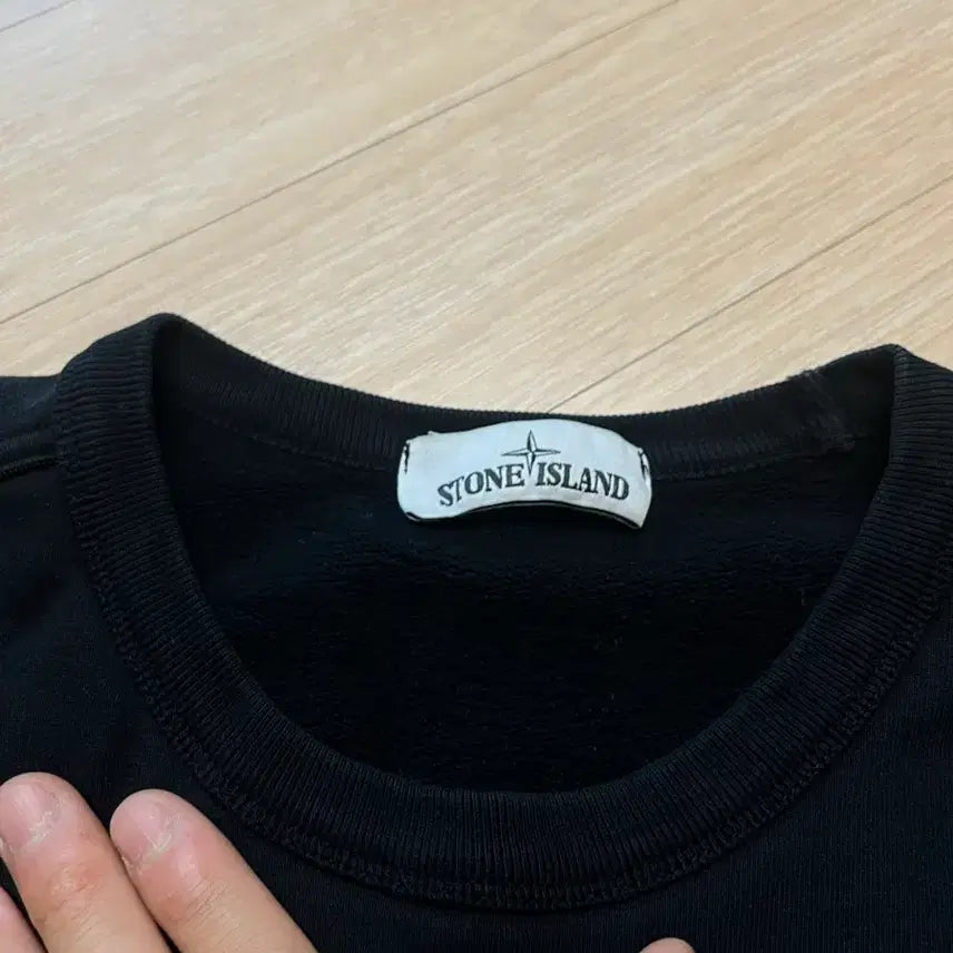 [BUNJANG] Stone Island Sweatshirt Black L Size / [A급/L사이즈] 스톤아일랜드 맨투맨 블랙 L사이즈